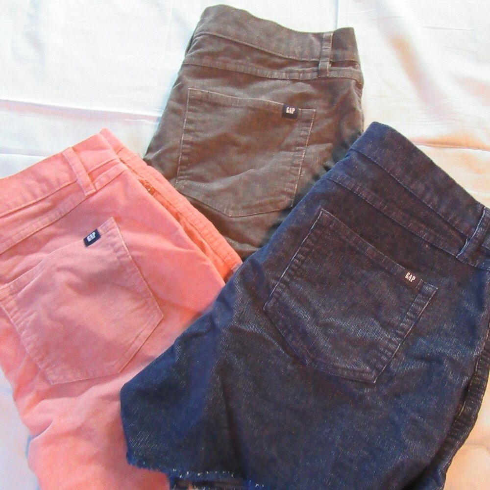 Womens Gap Cutoff Shorts Sz 8 Lot of 3